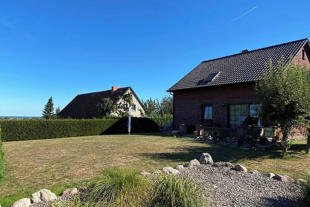 Ganze Wohnung, Gemütliche Ferienwohnung \"Weitblick Unterdeck\" nahe der Ostsee in Grevesmühlen, Nordwestmecklenburg (Wismar und Umgebung)
