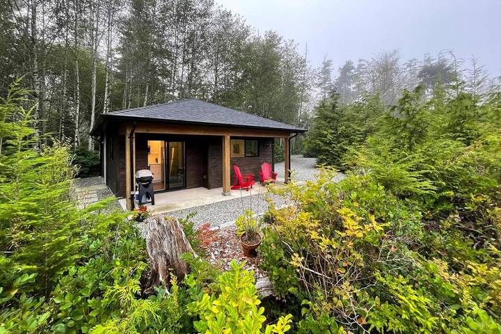 Natuurhuisje voor 4 personen, met tuin en terras in Tofino