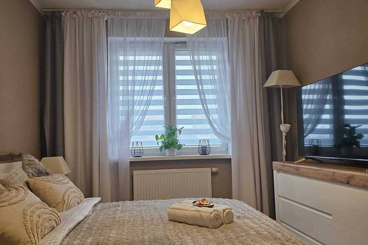 Location de vacances pour 6 personnes, avec balcon, animaux acceptés en Pologne
