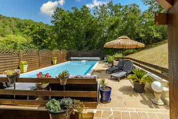 Ferienhaus für 2 Personen, mit Garten in Südfrankreich