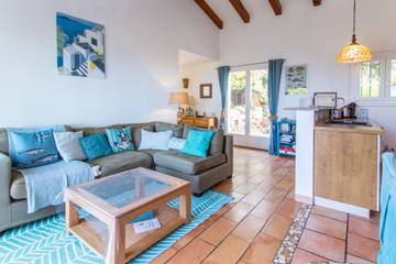 Gîte pour 10 personnes, avec jardin et terrasse dans Plage de Mare e Sole
