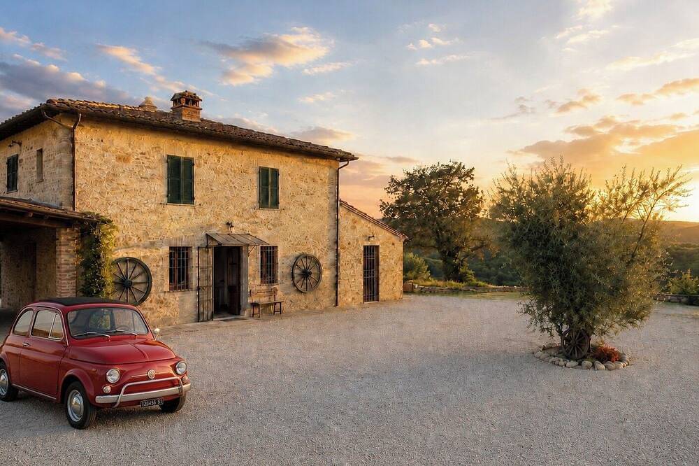 Traditionelles toskanisches Bauernhaus mit herrlichem Ausblick in Siena, Siena und Umgebung2