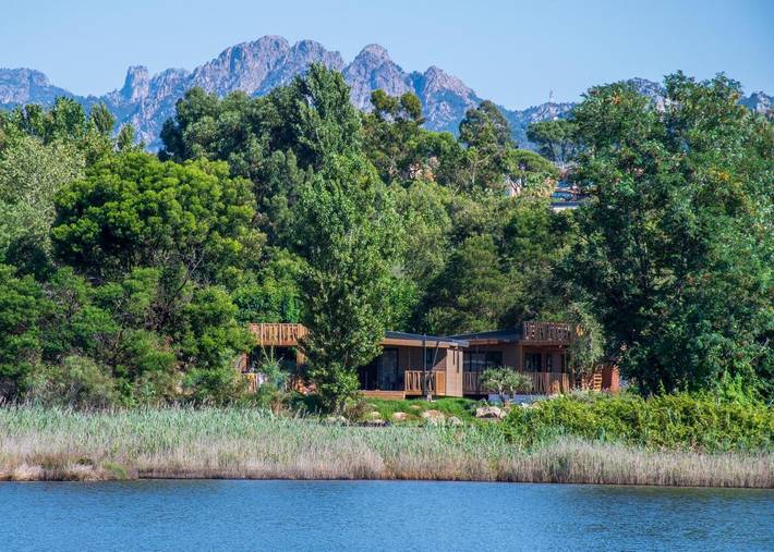 Camping für 2 Personen, mit Garten und Ausblick sowie Pool - 1