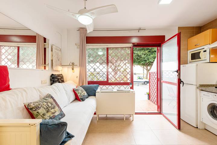 Hel studio-lejlighed, Studio for 2 personer in El Palo (Málaga), Malaga