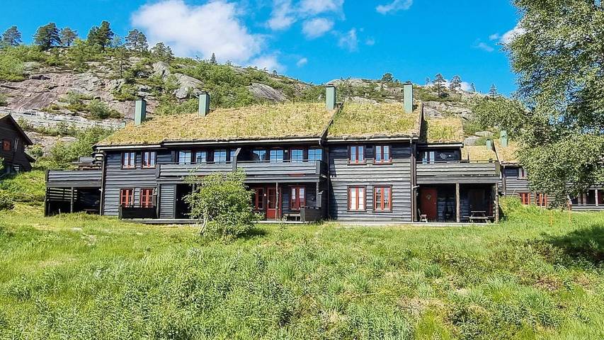 Ferienwohnung für 7 Personen, mit Terrasse in Åseral