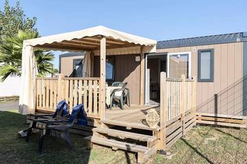 Camping für 6 Personen, mit Terrasse in Narbonne