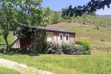 Maison de campagne pour 7 personnes, avec balcon, animaux acceptés dans Clairvaux-d'Aveyron
