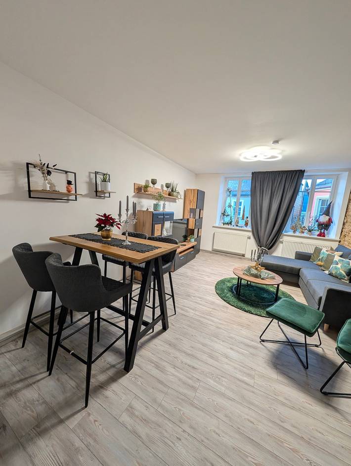Ganze Wohnung, Apartment „Epprechtstein“ mit Wlan in Kirchenlamitz, Landkreis Wunsiedel im Fichtelgebirge