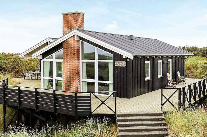 Ferienhaus für 10 Personen, mit Terrasse und Sauna sowie Whirlpool in Grønhøj Strand