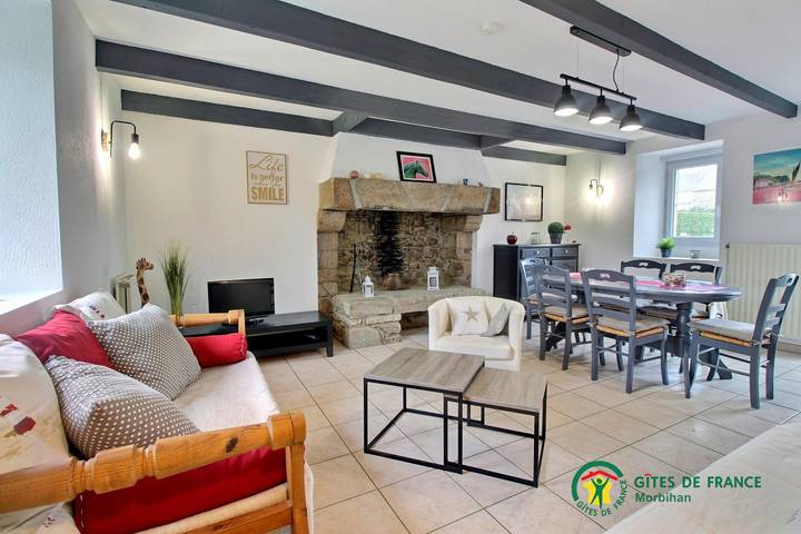 Gîte pour 4 personnes, avec jardin à Lauzach