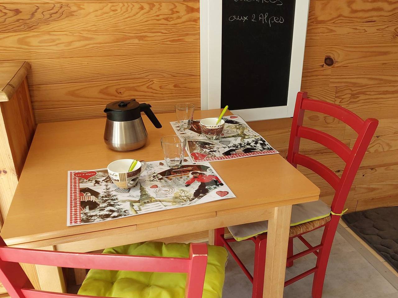 Estudio entero, Estudio moderno en el centro, ideal para parejas in Mont-de-Lans, Les Deux Alpes