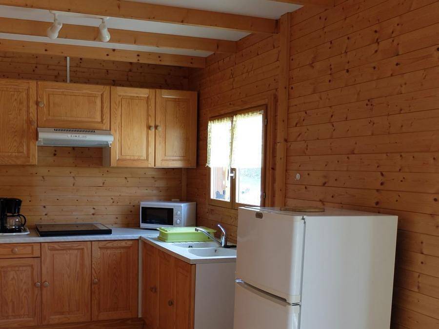 Camping La Fressange - Chalet 6 personas in Saint-Didier-en-Velay, Macizo Central