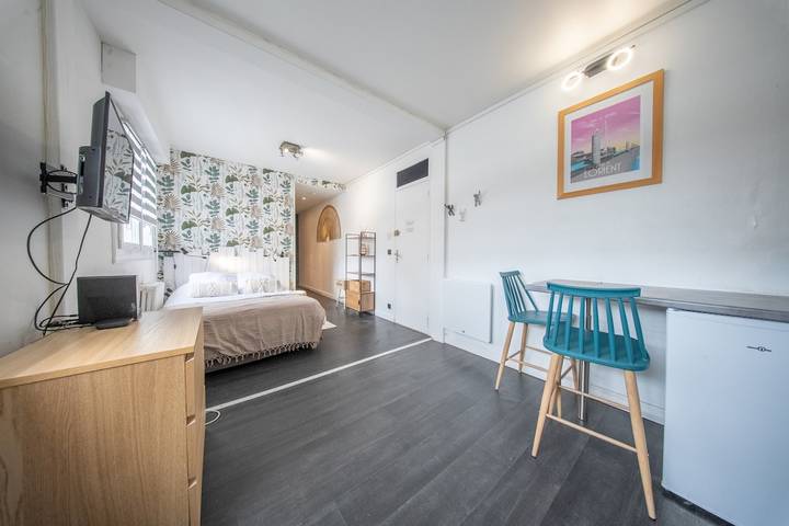 Entire studio, Nid Douillet Cœur de ville in Lorient, Côte des Mégalithes