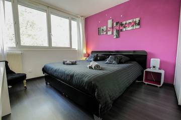 Appartement De Vacances pour 6 Personnes dans Villeurbanne, Lyon et ses environs, Photo 1