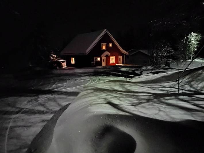 Apartament wakacyjny dla 6 osób, z Balkon i Taras oraz Ogród i Sauna w Rovaniemi