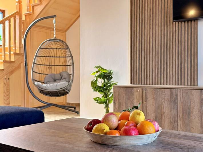 Villa pour 8 personnes, avec vue et jardin ainsi que balcon et piscine à Klimno - 4