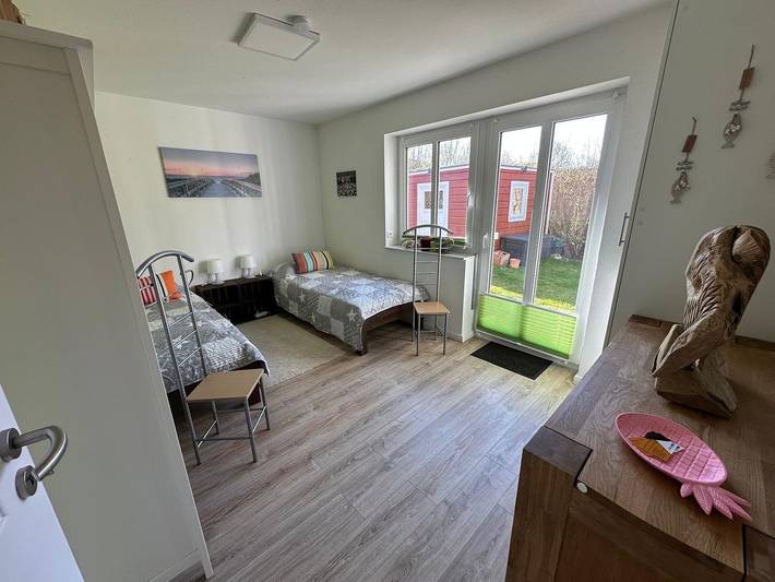 Ganze Wohnung, Ferienwohnung Leev man to in Sankt Peter-Ording mit Terrasse und Wlan in St. Peter-Ording, Eiderstedt