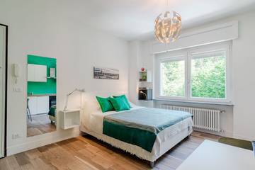 Gîte pour 2 personnes, avec balcon à Turin