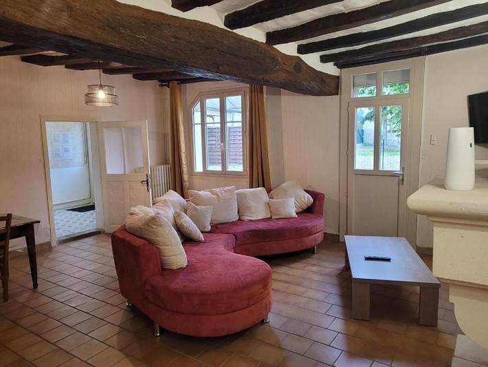 Location de vacances pour 11 personnes, avec terrasse ainsi que vue et jardin, animaux acceptés à Chouzé-sur-Loire - 3