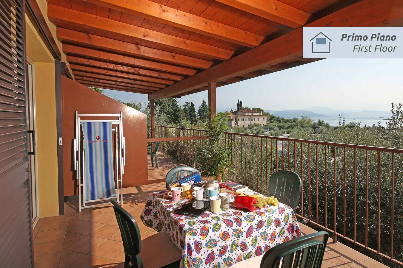 Ganze Ferienwohnung, Ferienwohnung mit Komfort und Sat-Tv in Manerba del Garda, Gardasee-Berge