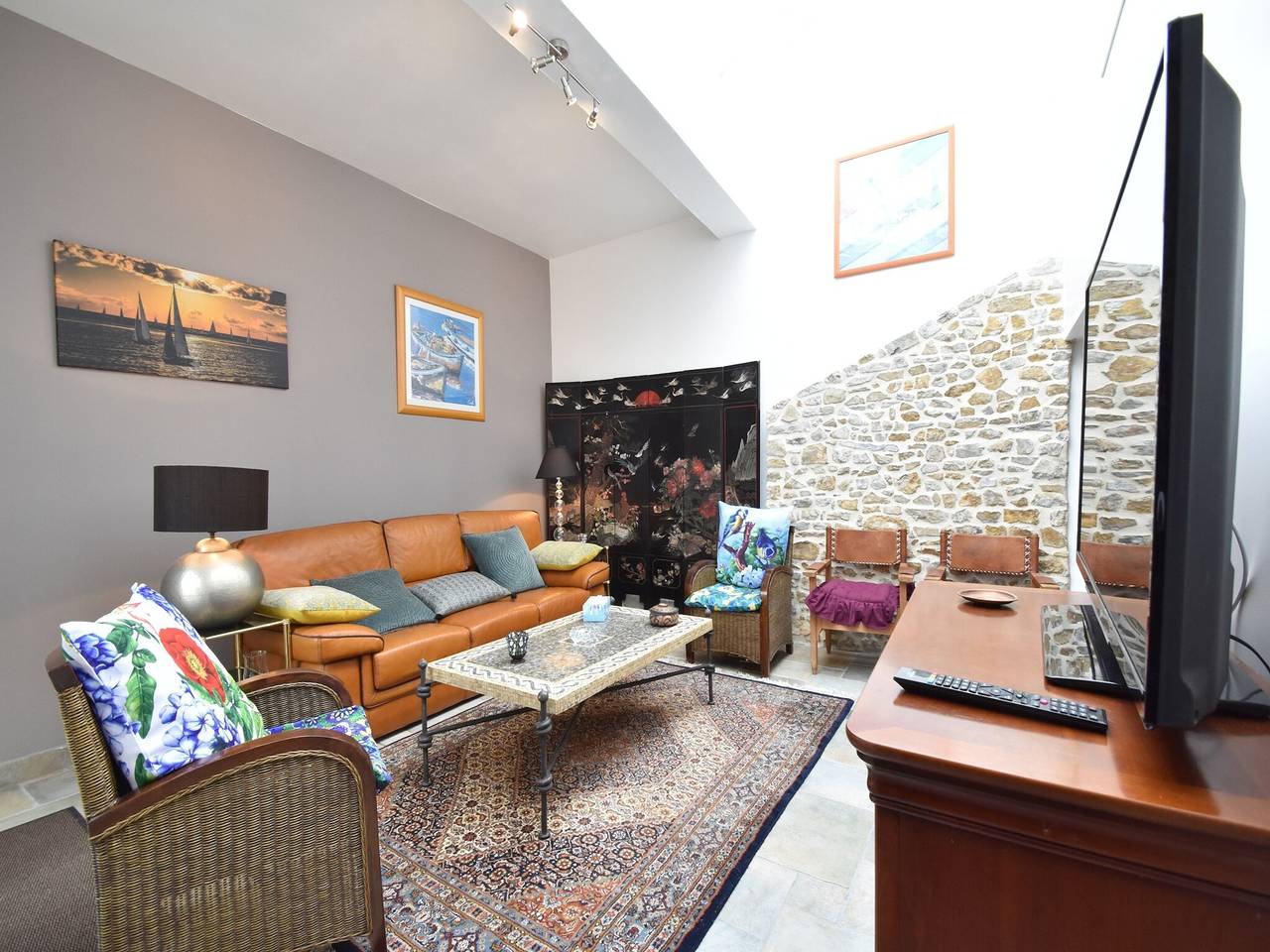 Maison de vacances pour 8 personnes avec jardin in La Haye (Manche), Région de Coutances