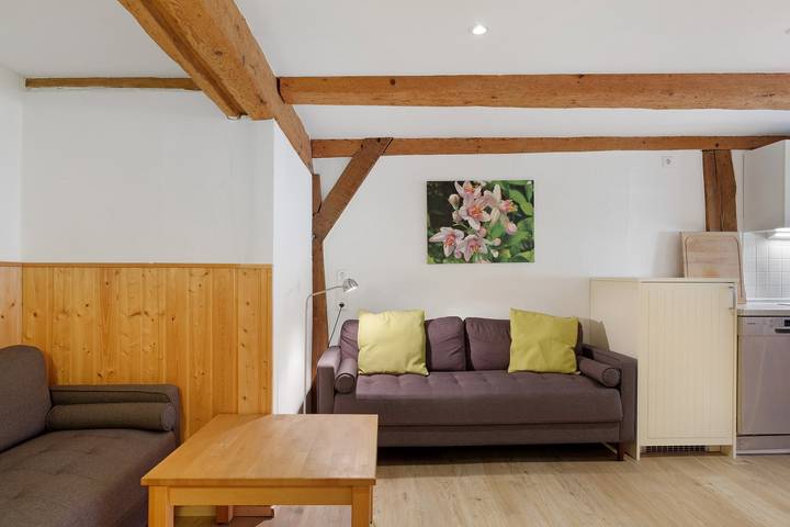 Entire apartment, Apartment 'Bauernstüble' with Mountain View, Shared Terrace and Wi-Fi in Gutach (Schwarzwaldbahn), Central Black Forest