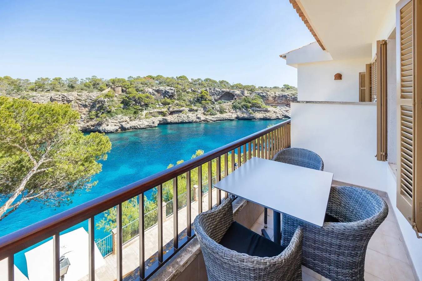 Ganze Wohnung, Ferienwohnung 'Apto Vistas Al Mar' mit Meerblick, Wlan und Klimaanlage in Cala Figuera, Santanyí