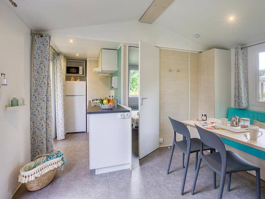 Camping Romanée - Le Fort Espagnol - Stacaravan 4 personen - Comfort - Tv in Crach, Côte des Mégalithes