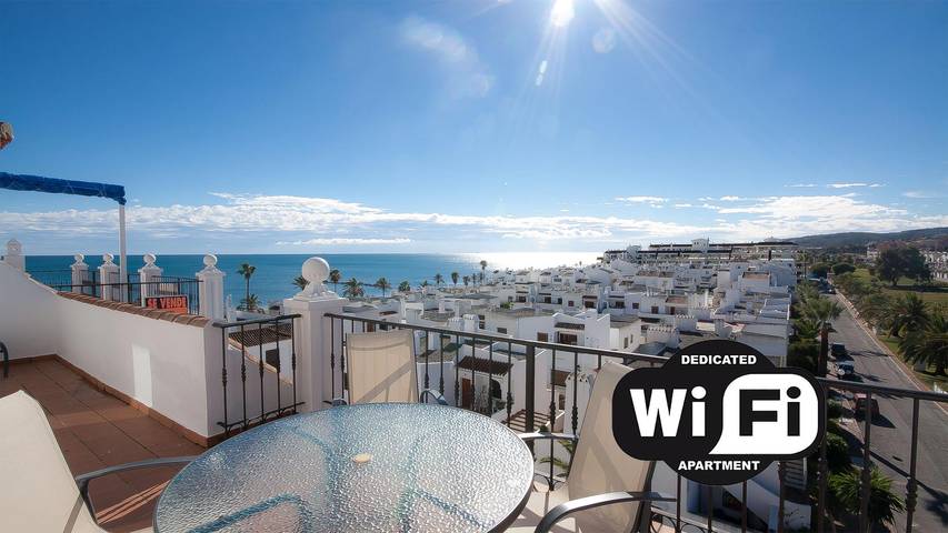 Vakantieappartement voor 4 personen, met terras en zwembad in La Duquesa