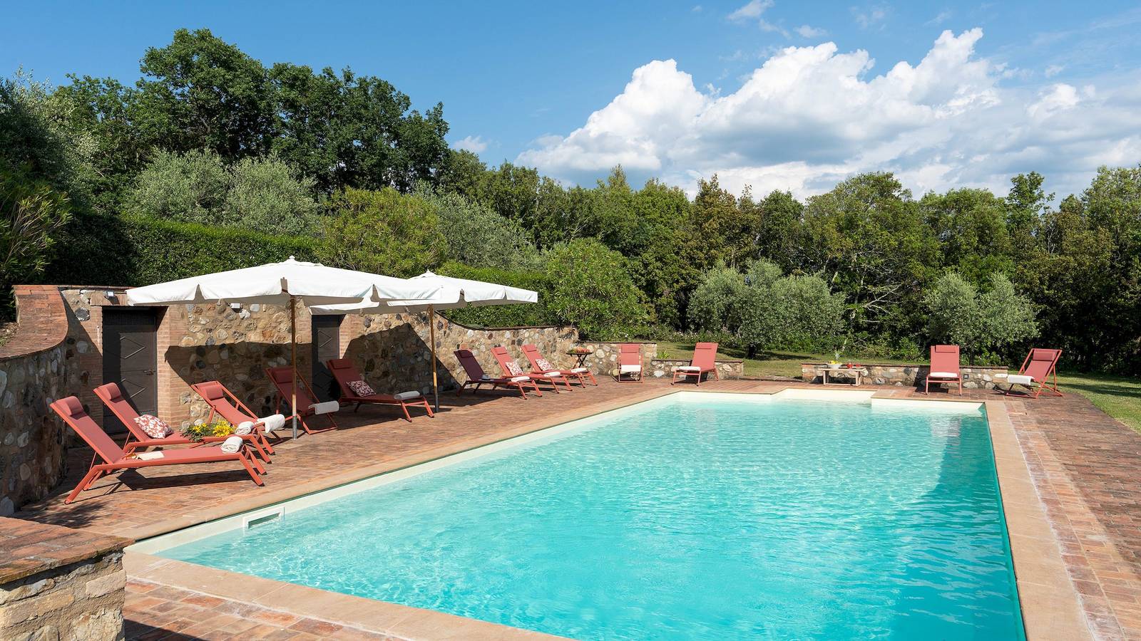 Villa für 12 Personen mit Garten in Pomarance, Pisa Provinz