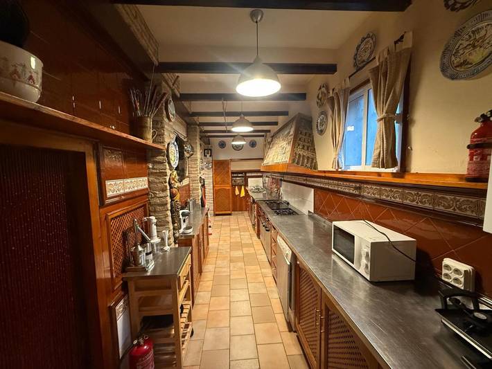 Casa rural para 14 personas, con jardín y vistas además de vistas al lago y piscina en Guillena - 4