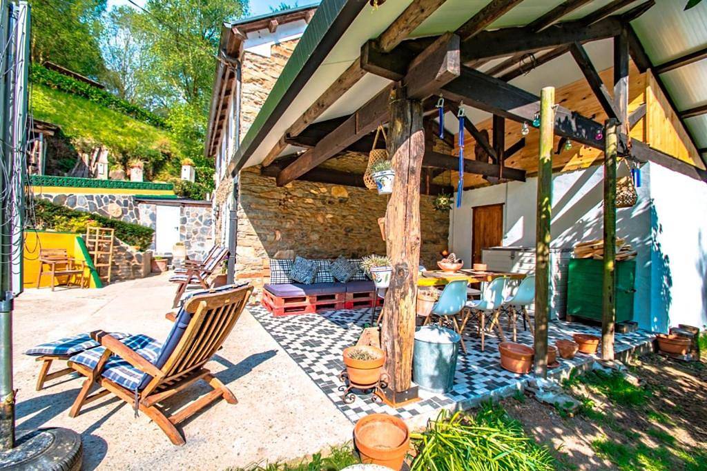 Casa rural en Playa de Frejulfe in Navia, Costa Verde