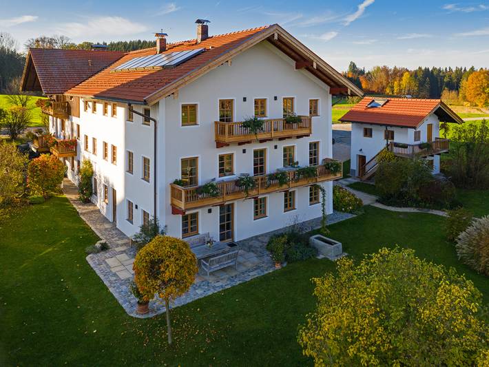 Ferienhaus für 2 Personen, mit Balkon und Terrasse sowie Garten und Seeblick in Landkreis Rosenheim - 2