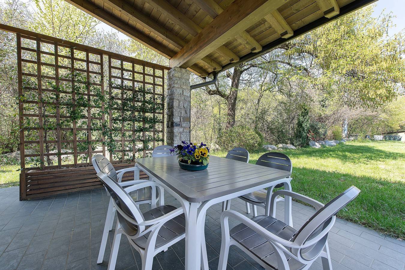 Villa „Agriturismo Casa Del Castagneto“ mit Seeblick, privater Terrasse & Wlan in Gargnano, Gardasee-Berge