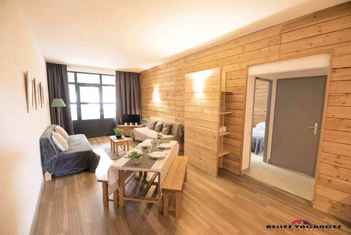 Ganze Wohnung, Schönes Apartment 4 Personen Sauna und Pool Saint Lary Village in Saint-Lary-Soulan, Nationalpark Pyrenäen