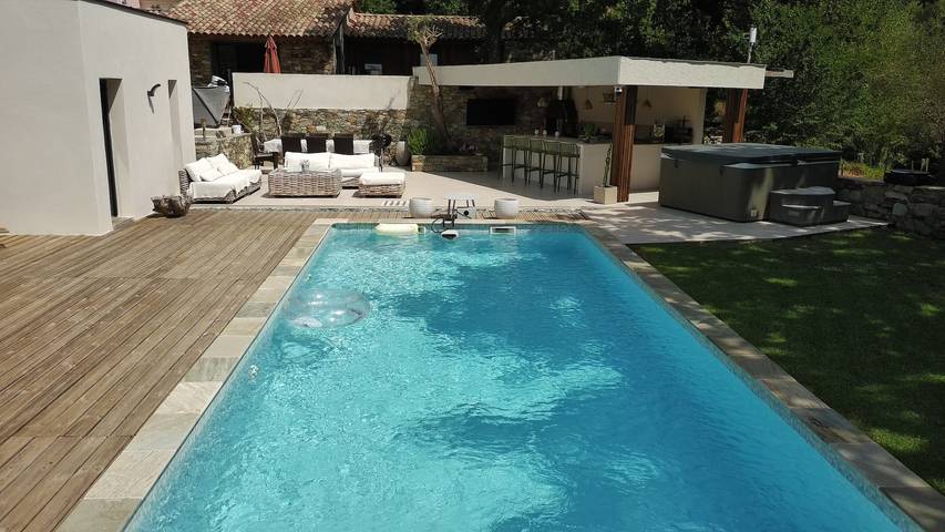 Location de vacances pour 6 personnes, avec Jacuzzi ainsi que Jardin et Bassin pour enfant à Barbaggio - 3