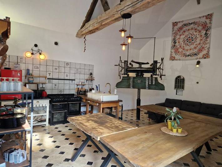 Location de vacances pour 22 personnes, avec vue et terrasse à Turquant