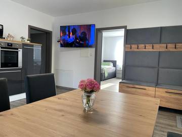 Gîte pour 2 personnes, avec balcon et vue à Hünfeld
