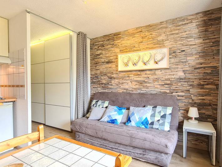Chalet pour 4 personnes, avec balcon dans Flaine