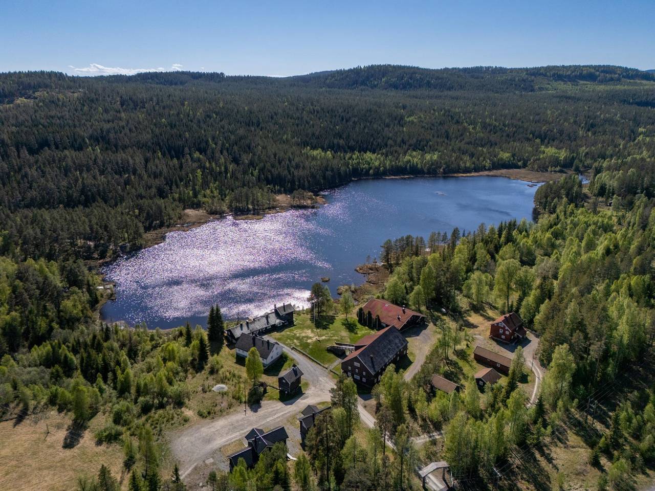 Bjørkhaug - 60 min Osl - Natur - Innsjø in Stange