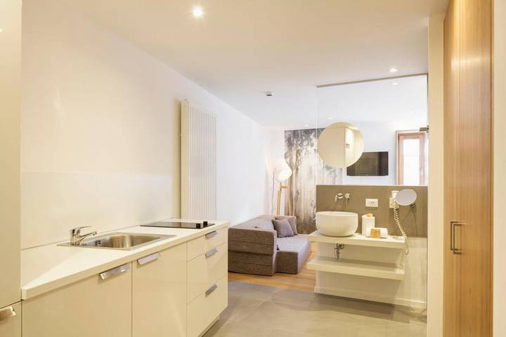 Ferienwohnung für 3 Personen, mit Balkon und Ausblick, mit Haustier