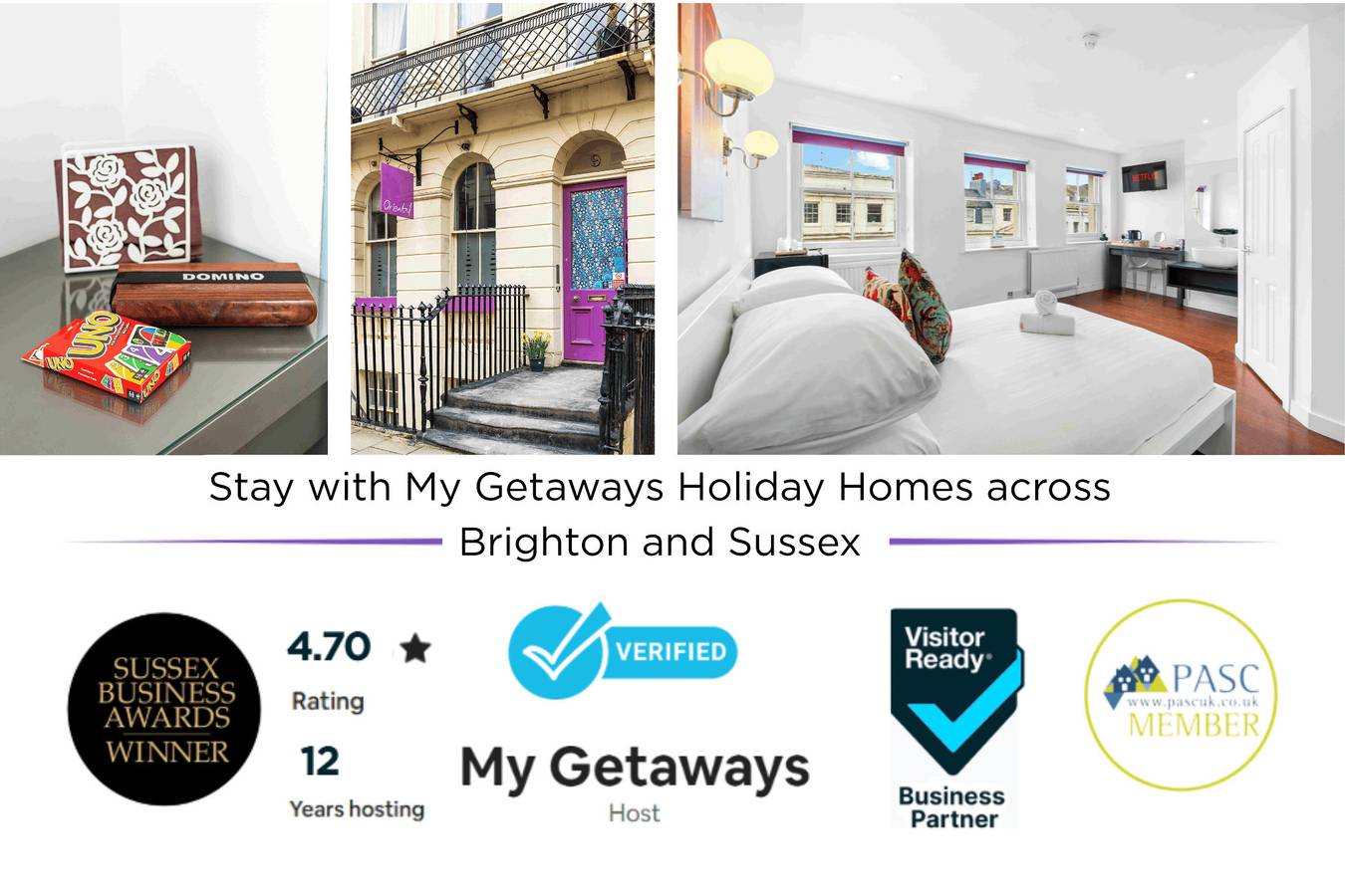 Hel leilighet, Oriental Eight | By My Getaways in Brighton, Sussex