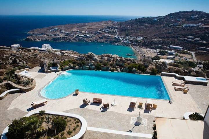 Ferienhaus für 24 Personen, mit Terrasse auf Mykonos