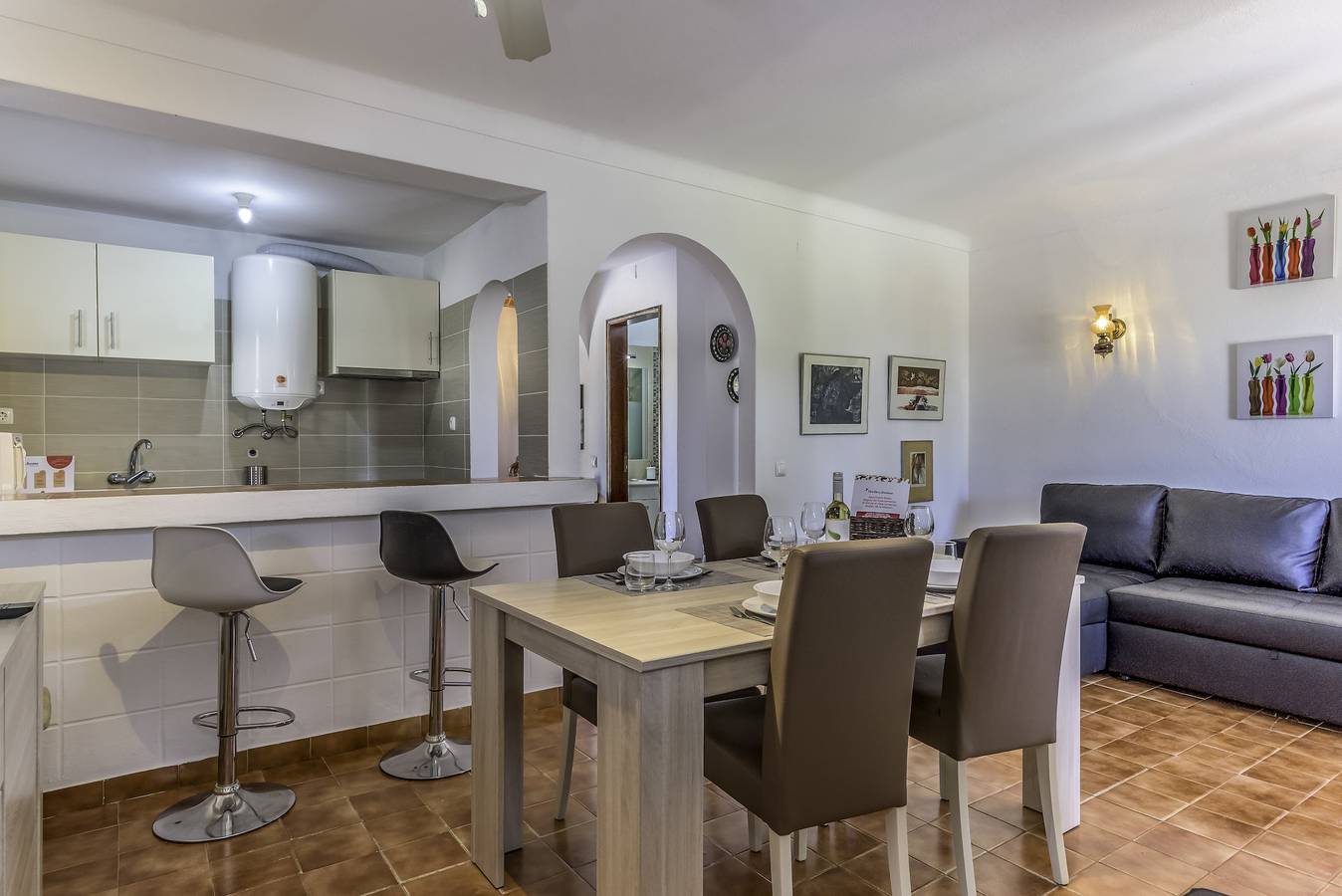 Ferienhaus für 6 Personen mit Balkon in Armação de Pêra (costa), Faro Distrikt