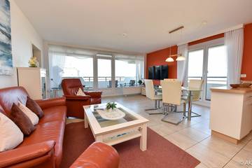 Ferienwohnung für 3 Personen, mit Sauna und Balkon in Duhnen