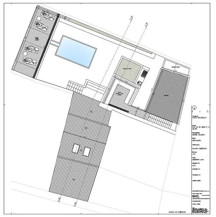 Casa rural para 8 personas, con terraza además de piscina y jardín en Silves - 3
