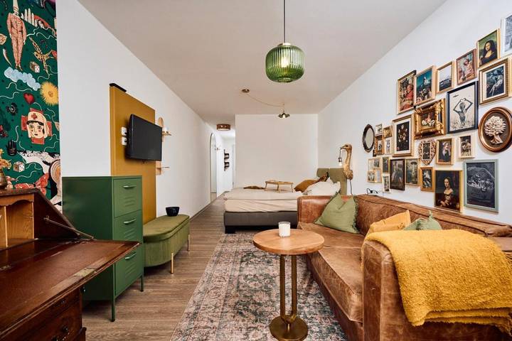 Ferienwohnung für 4 Personen, mit Balkon und Terrasse sowie Garten und Ausblick in Hilders - 3