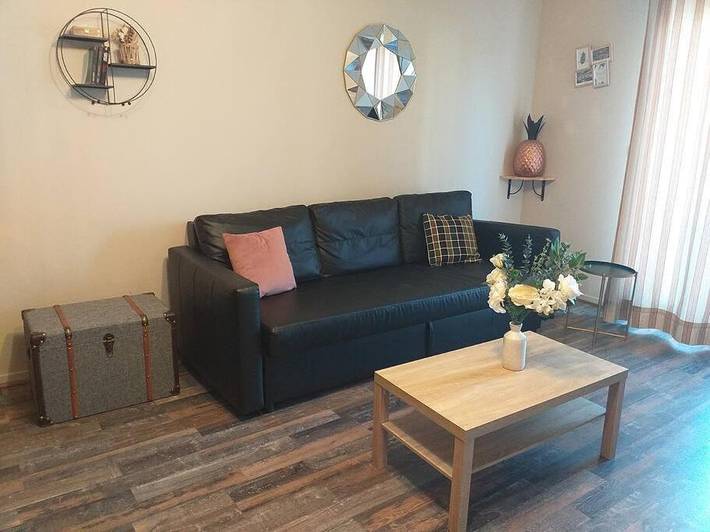 Appartement de vacances pour 4 personnes, avec terrasse et jardin