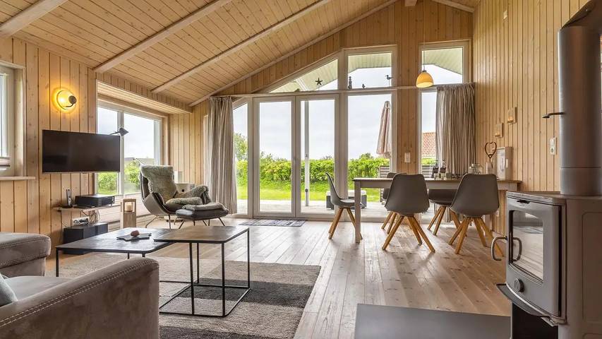 Ferienhaus für 5 Personen, mit Garten und Whirlpool sowie Sauna, mit Haustier in Wesselburenerkoog