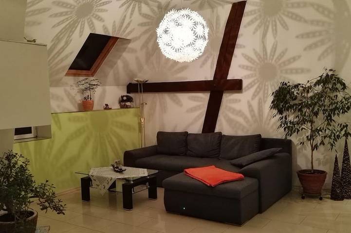 Ferienwohnung für 7 Personen, mit Garten
